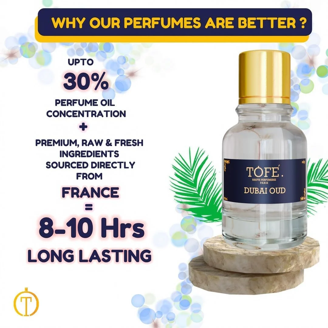 ادو پرفیوم (EDP) مردانه و زنانه عود دبی TOFE | عطر عود عربی ماندگار | غلظت روغن 30% | نت های چوب عود ممتاز، تمشک و بخور | عطر لوکس یونیسکس | 50 میلی لیتر ادو پرفیوم (EDP) مردانه و زنانه عود دبی TOFE | عطر عود عربی ماندگار | غلظت روغن 30% | نت های چوب عود ممتاز، تمشک و بخور | عطر لوکس یونیسکس | 50 میلی لیتر