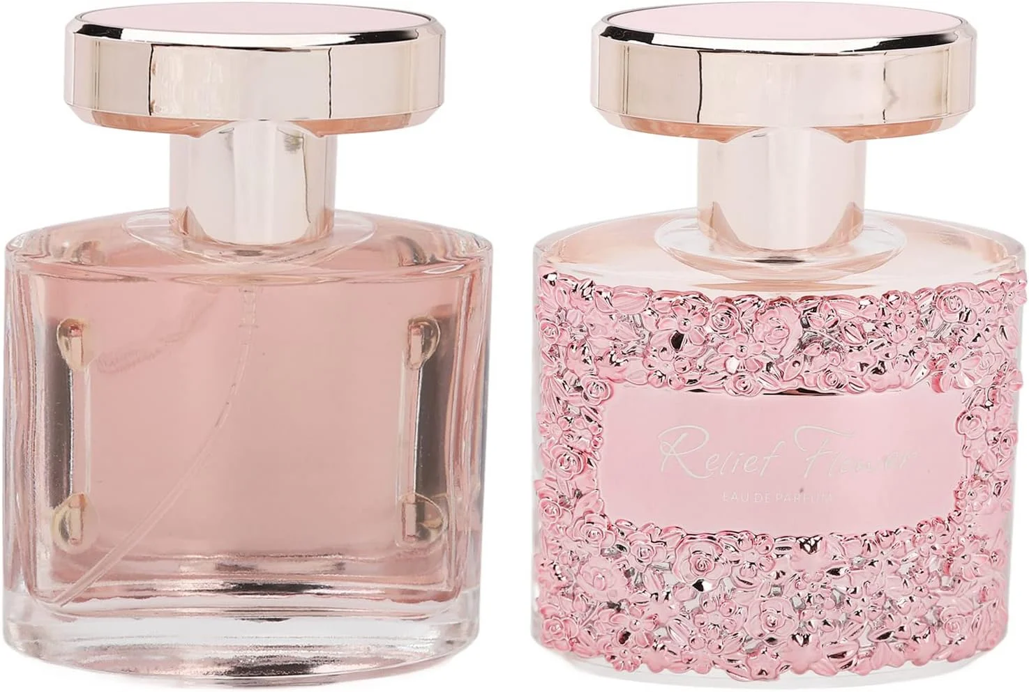 عطر زنانه با رایحه گل رز، ادو تویلت، عطر زنانه با رایحه ملایم و ماندگار، هدیه ای عالی برای قرار، کریسمس، روز شکرگزاری و تولد - 50 میلی لیتر