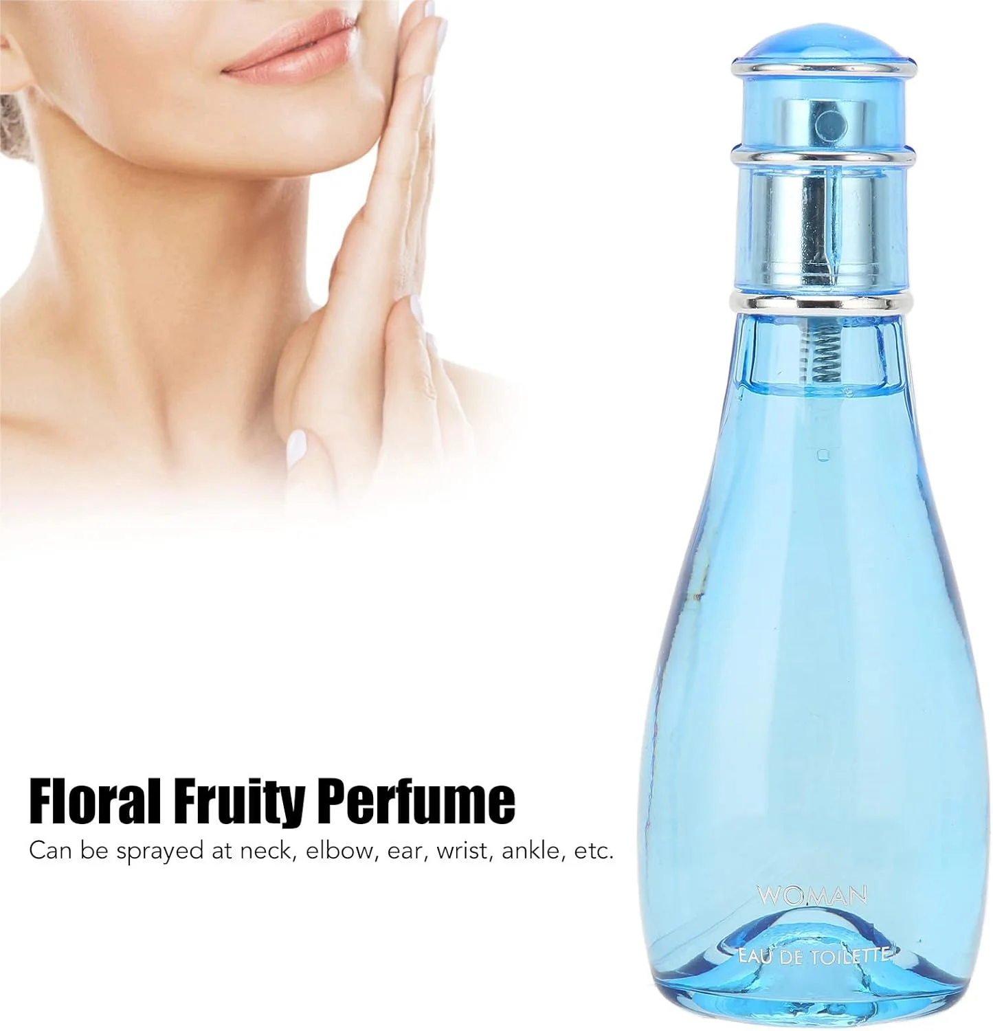 عطر با رایحه گل و میوه، ادو تویلت، عطر زنانه با طراوت و ماندگاری طولانی، هدیه تولد برای قرار ملاقات، کریسمس، شکرگزاری، تولد