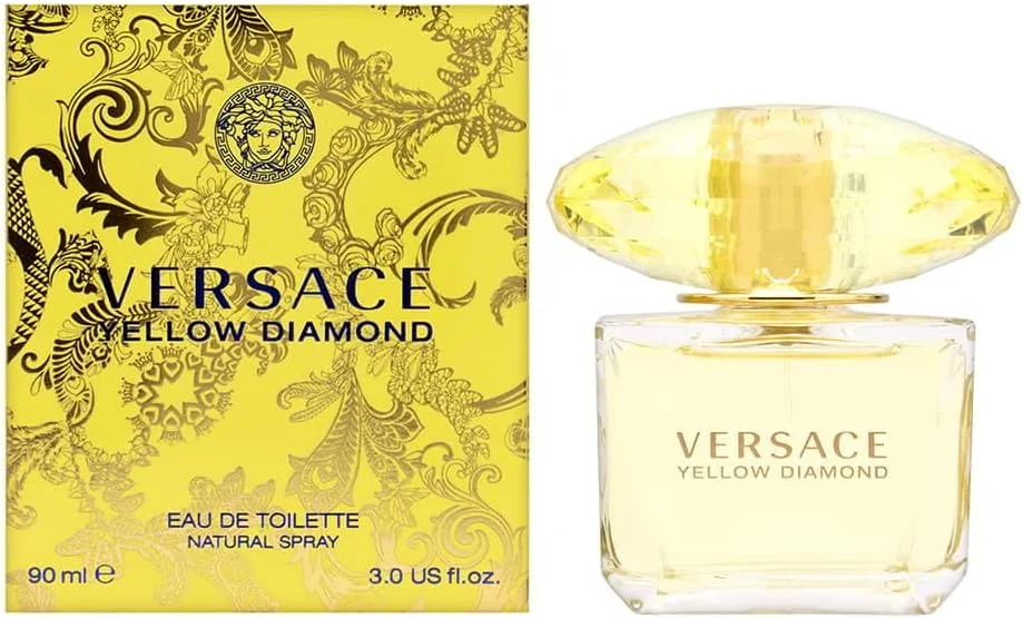 ادکلن زنانه ورساچه یلو دیاموند Versace Yellow Diamond - ادو تویلت، 90 میلی لیتر، Ver520032