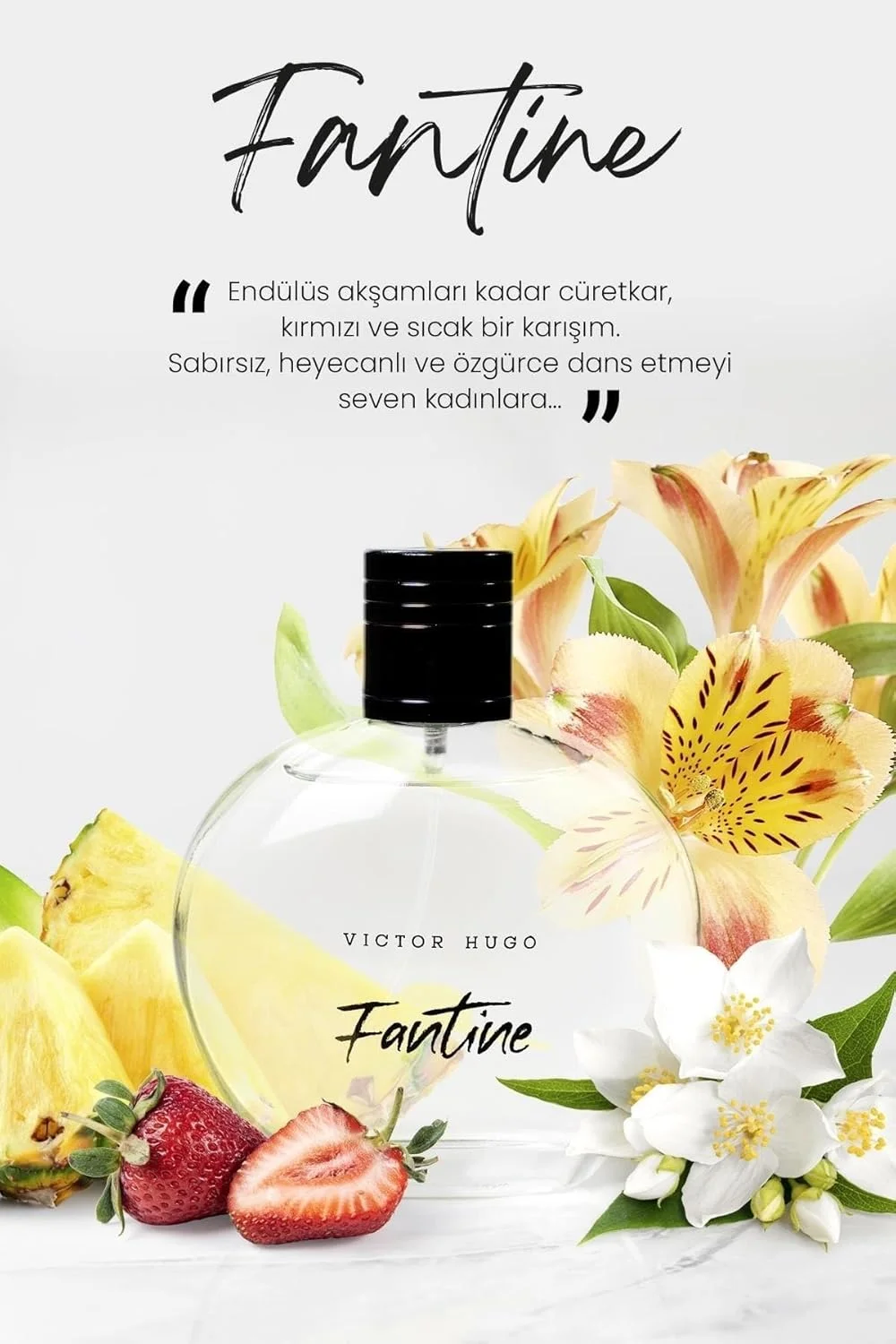 عطر ادکلن زنانه ویکتور هوگو 100 میلی لیتر (3.4 Fl.Oz) (فانتین) عطر ادکلن زنانه ویکتور هوگو 100 میلی لیتر (3.4 Fl.Oz) (فانتین)