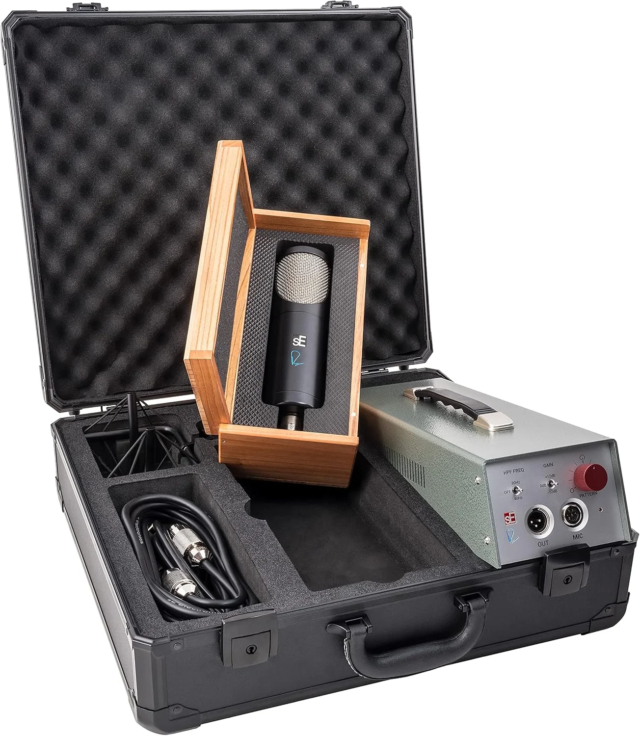 میکروفون لامپی چند الگویی SE ELECTRONICS - Rupert Neve Signature میکروفون لامپی چند الگویی SE ELECTRONICS - Rupert Neve Signature