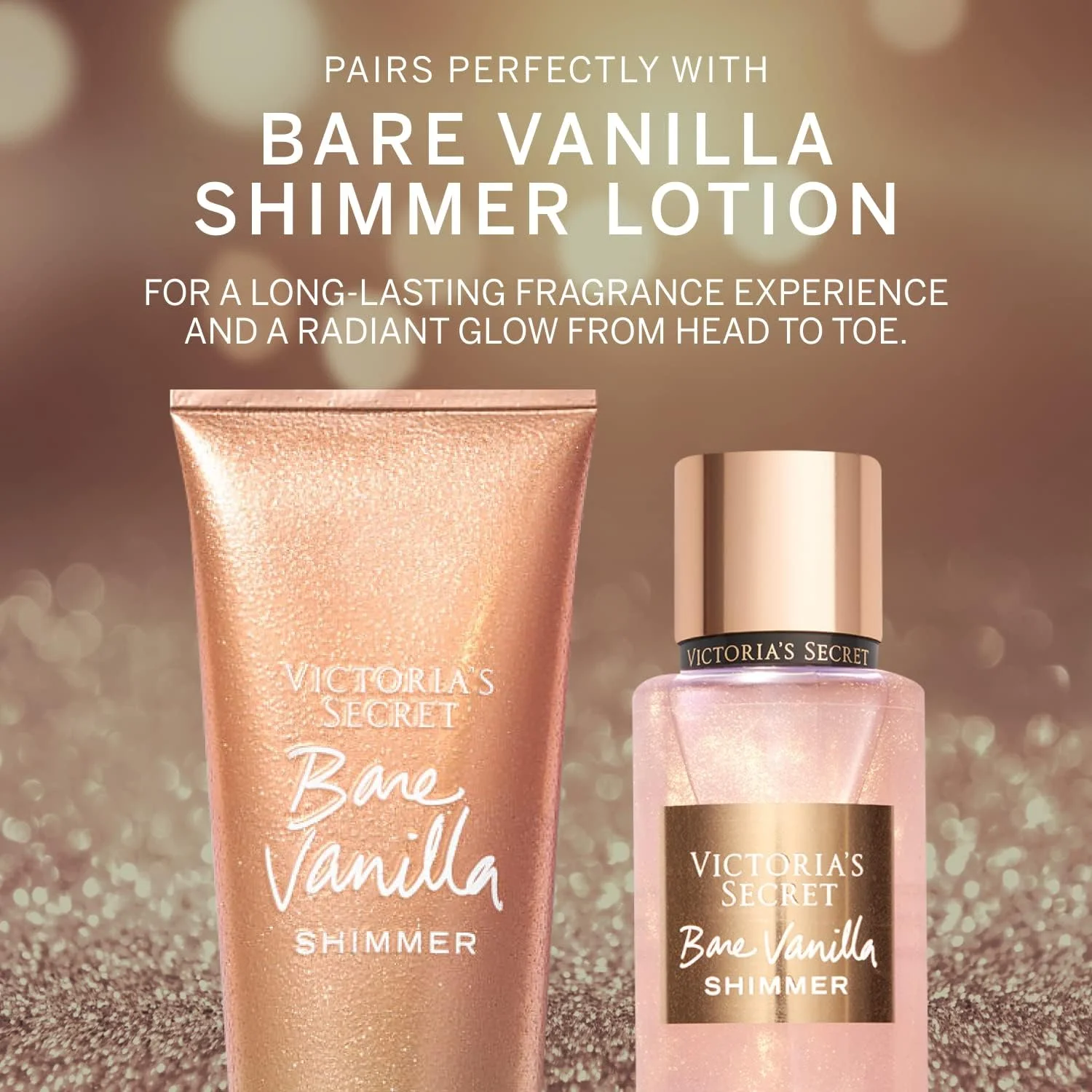 ویکتوریا سیکرت Bare Vanilla Shimmer بادی میست 250 میل زنانه ویکتوریا سیکرت Bare Vanilla Shimmer بادی میست 250 میل زنانه