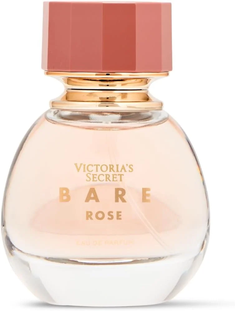 ویکتوریا سیکرت Bare Rose ادو پرفیوم، با رایحه پوست گلابی، گل رز Centifolia و چوب های شفاف، عطر زنانه (50 میلی لیتر)