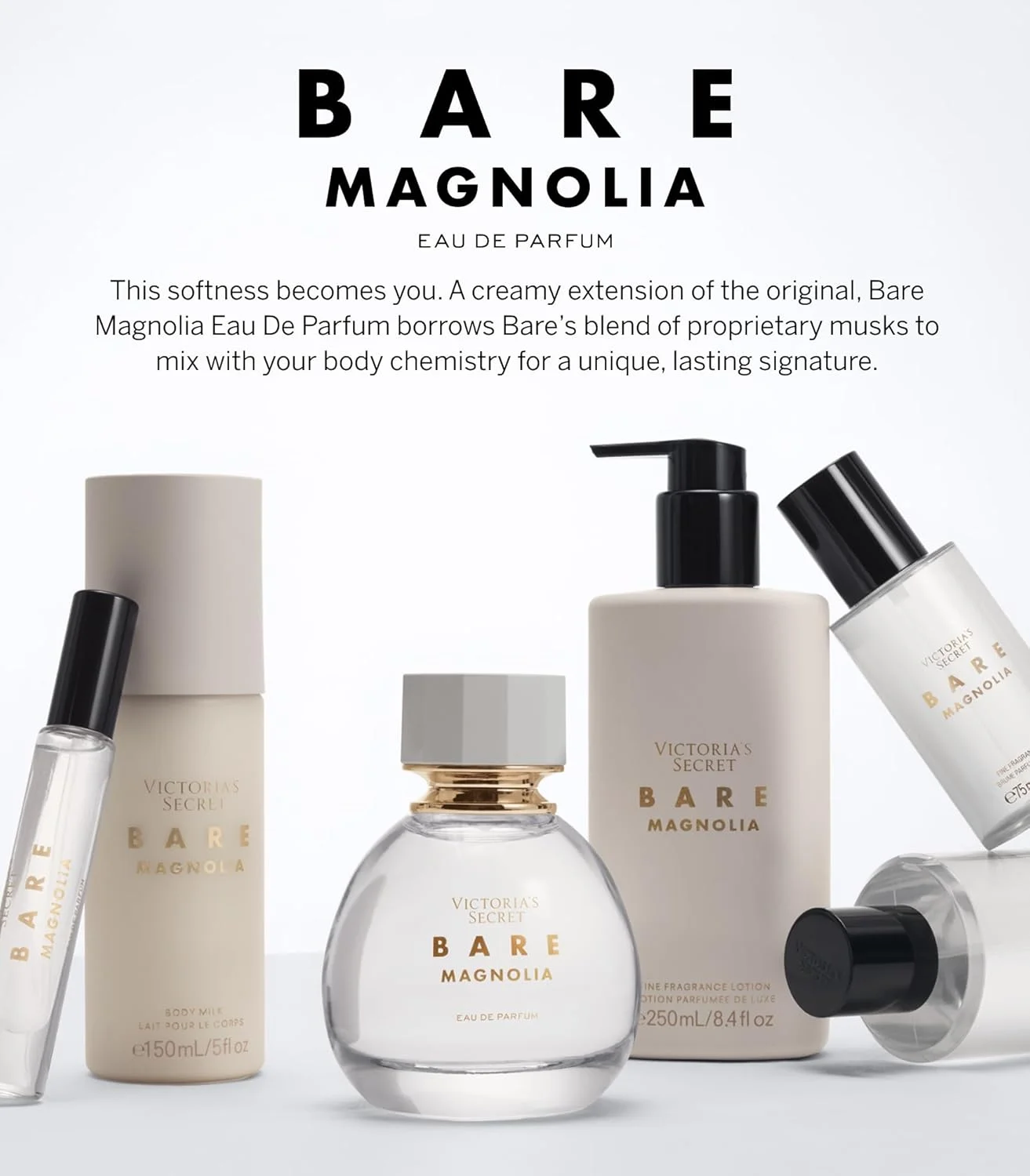 ویکتوریا سکرت Bare Magnolia Eau de Parfum، رایحه گل پرتقال، چوب و وانیل مشک، عطر زنانه (100 میلی لیتر) ویکتوریا سکرت Bare Magnolia Eau de Parfum، رایحه گل پرتقال، چوب و وانیل مشک، عطر زنانه (100 میلی لیتر)