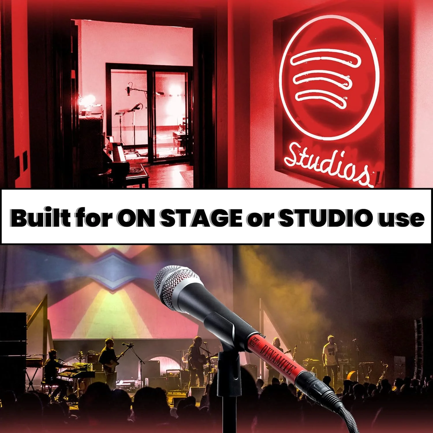 پری امپ میکروفون فعال sE Electronics DM1 Dynamite با افزایش 28dB به همراه 2 کابل میکروفون XLR 20 فوتی و بست کمربندی 7 عددی پری امپ میکروفون فعال sE Electronics DM1 Dynamite با افزایش 28dB به همراه 2 کابل میکروفون XLR 20 فوتی و بست کمربندی 7 عددی