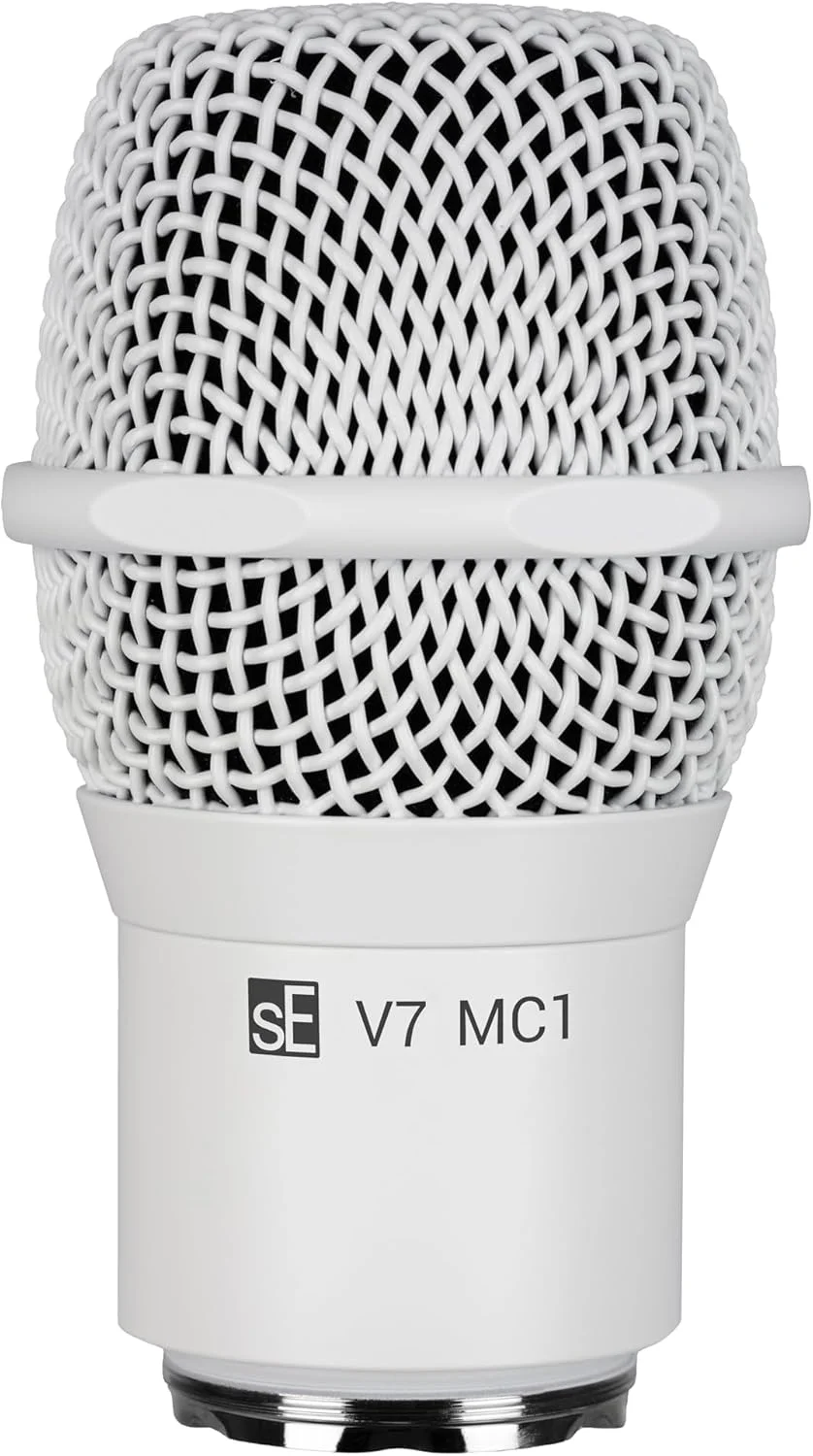 کپسول میکروفون SE Electronics V7-MC1-WHT V7 برای سیستم های بی سیم Shure، سفید کپسول میکروفون SE Electronics V7-MC1-WHT V7 برای سیستم های بی سیم Shure، سفید