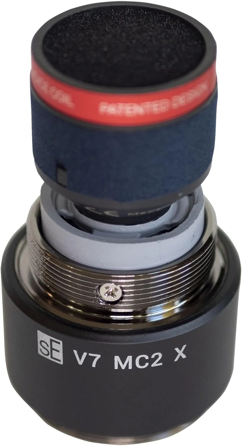 کپسول میکروفون sE Electronics V7-MC2-X-BLK V7 X برای سیستم وایرلس Sennheiser، مشکی کپسول میکروفون sE Electronics V7-MC2-X-BLK V7 X برای سیستم وایرلس Sennheiser، مشکی