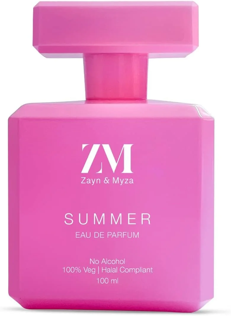 عطر زنانه ZM Zayn & Myza SUMMER - 100ml ادو پرفیوم گلی شرقی | بدون الکل و ماندگاری طولانی