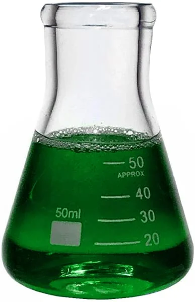 ست 6 عددی تجهیزات پزشکی King Mariot شامل بشر شیشه ای 50 میلی لیتری و ارلن مایر 50 میلی لیتری با کیفیت بالا برای آزمایشگاه های زیست شناسی، شیمی، صنعتی و کشت