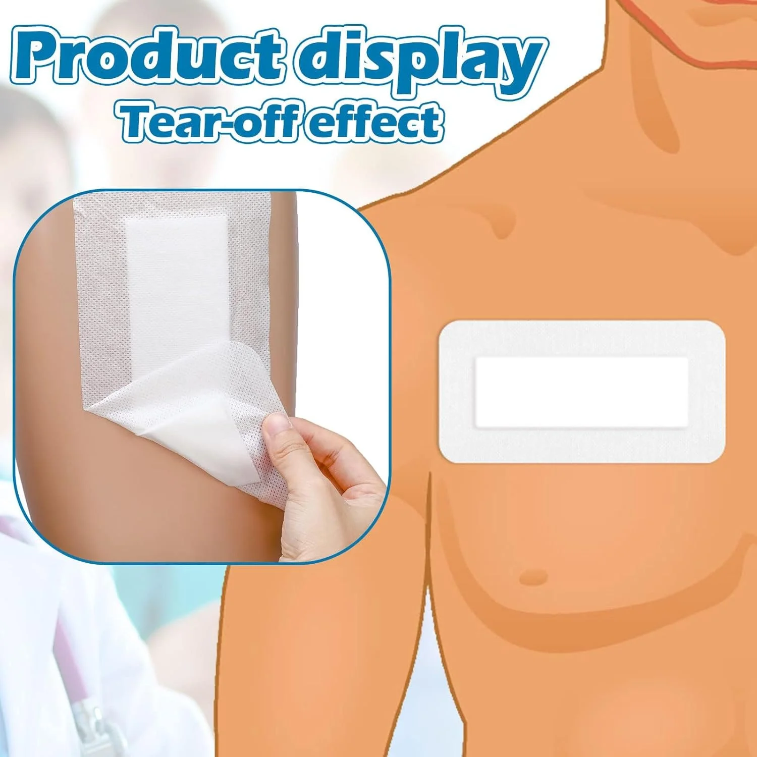 پانسمان جزیره ای چسبی ضد آب KASTWAVE، 40 عدد، 10x4 اینچ، پانسمان استریل جزیره ای زخم، پانسمان گاز حاشیه دار تنفسی، بانداژهای بدون لاتکس بسته بندی شده جداگانه برای مراقبت از زخم تاول (4x8 اینچ) پانسمان جزیره ای چسبی ضد آب KASTWAVE، 40 عدد، 10x4 اینچ، پانسمان استریل جزیره ای زخم، پانسمان گاز حاشیه دار تنفسی، بانداژهای بدون لاتکس بسته بندی شده جداگانه برای مراقبت از زخم تاول (4x8 اینچ)