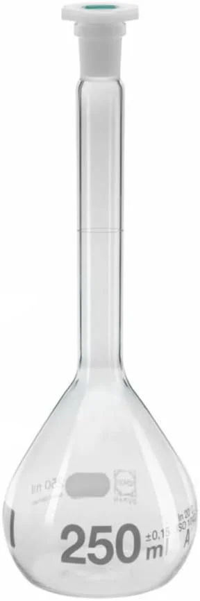 ارلن حجمی 250 میلی لیتری King Mariot، شیشه بوروسیلیکات با کیفیت بالا، مدرج، ظرفیت 250 میلی لیتر، مناسب برای تجهیزات آزمایشگاهی زیست شناسی و شیمی