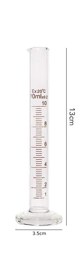 مجموعه 2 عددی استوانه مدرج شیشه ای سنگین 10 میلی لیتری King Mariot Medical Equipments، شیشه آلات بوروسیلیکات 3.3 درجه بالا برای آزمایشگاه زیست شناسی شیمی مجموعه 2 عددی استوانه مدرج شیشه ای سنگین 10 میلی لیتری King Mariot Medical Equipments، شیشه آلات بوروسیلیکات 3.3 درجه بالا برای آزمایشگاه زیست شناسی شیمی