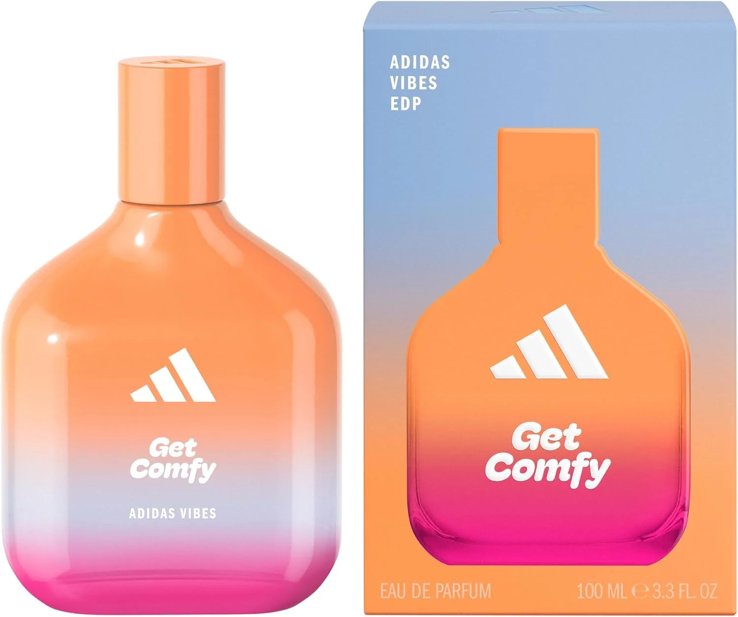 ادکلن آدیداس Vibes Get Comfy، مناسب برای همه، آرامش بخش و دلپذیر، ماندگاری طولانی، وانیل و نارنگی 100 میلی لیتر (3.3 اونس) ادکلن آدیداس Vibes Get Comfy، مناسب برای همه، آرامش بخش و دلپذیر، ماندگاری طولانی، وانیل و نارنگی 100 میلی لیتر (3.3 اونس)