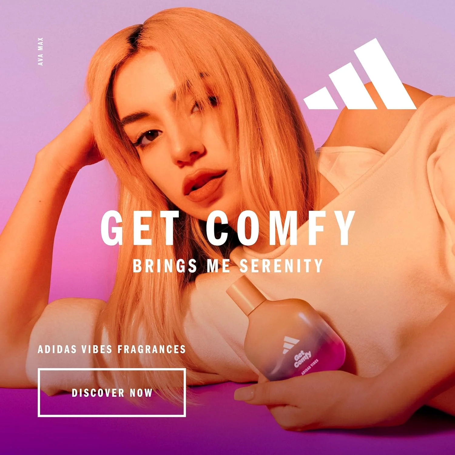ادکلن آدیداس Vibes Get Comfy، مناسب برای همه، آرامش بخش و دلپذیر، ماندگاری طولانی، وانیل و نارنگی 100 میلی لیتر (3.3 اونس) ادکلن آدیداس Vibes Get Comfy، مناسب برای همه، آرامش بخش و دلپذیر، ماندگاری طولانی، وانیل و نارنگی 100 میلی لیتر (3.3 اونس)
