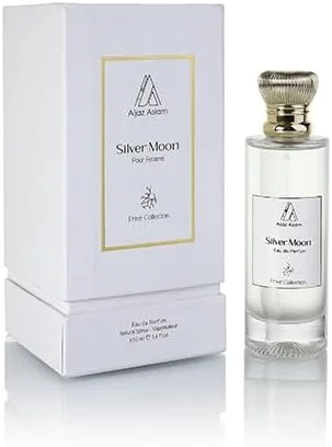 ادکلن زنانه اجاز اسلم سیلور مون 100 میل - عطر لوکس ماندگار با رایحه ای تازه و اغوا کننده، عطری فراموش نشدنی مناسب استفاده روزانه