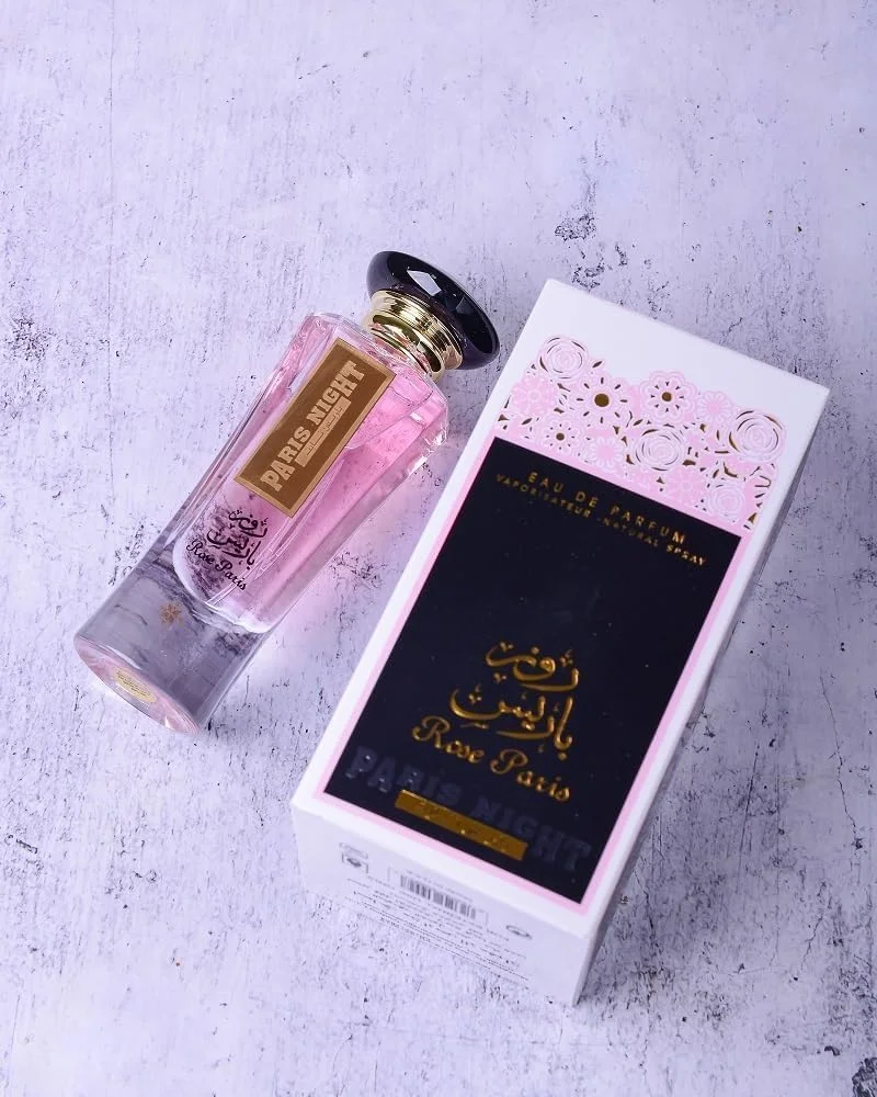 عطر زنانه رز پاریس نایت Ard Al Zaffran ادو پرفیوم 65 میلی لیتر