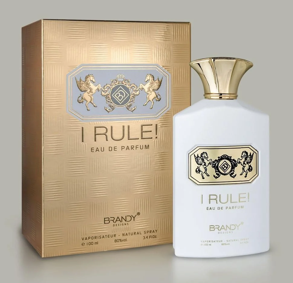 برندی دیزاینز آی رول وایت - 100 میلی لیتر ادو پرفیوم (EDP) - عطر زنانه - رایحه ای ظریف، ماندگاری بالا، مناسب برای هر مناسبت