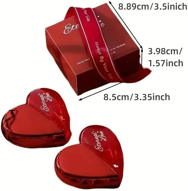 BrightSouq- ادو تویلت زنانه 50 میلی لیتری Eternal Love با رایحه گل رز - رایحه ای تازه و گلی