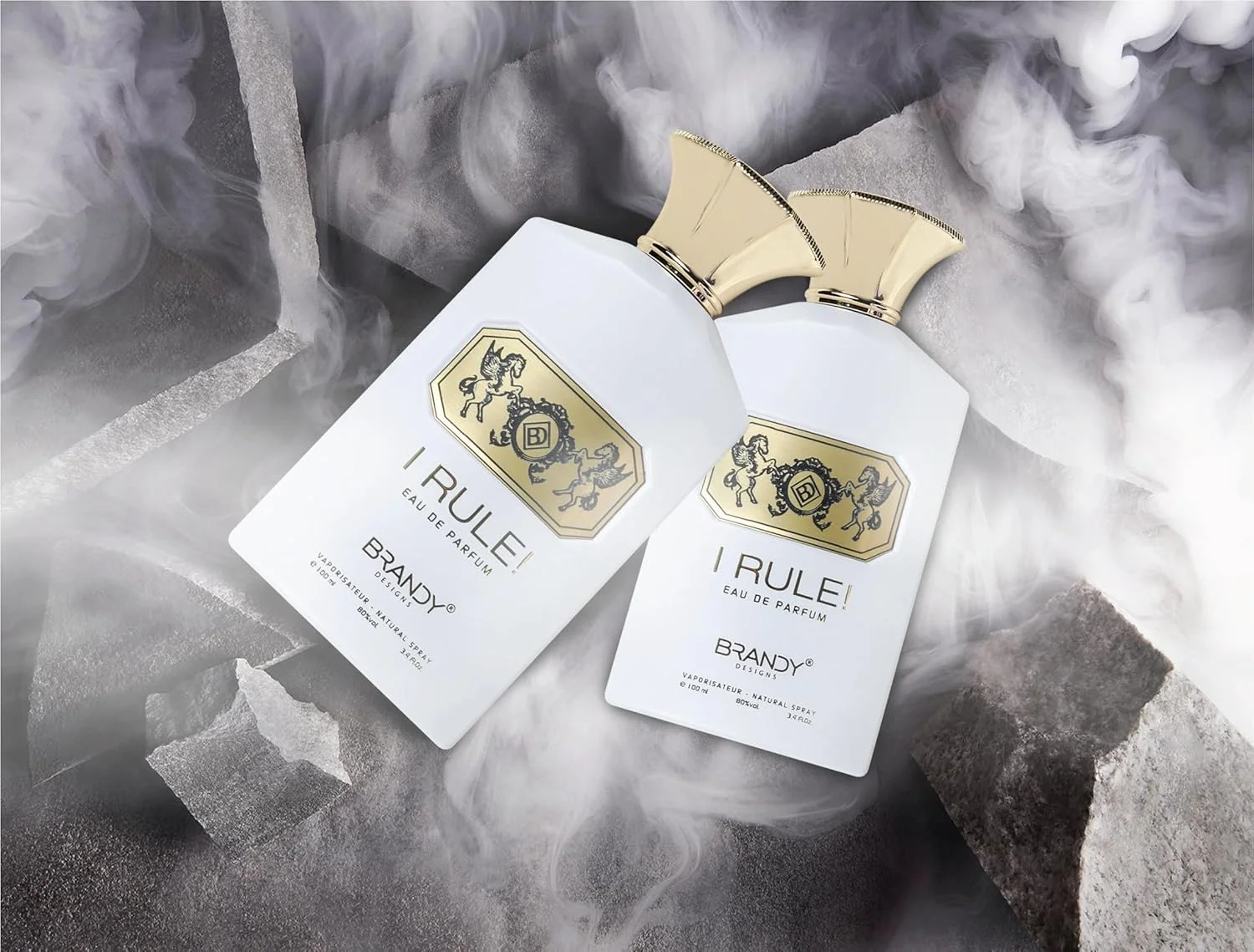 برندی دیزاینز آی رول وایت - 100 میلی لیتر ادو پرفیوم (EDP) - عطر زنانه - رایحه ای ظریف، ماندگاری بالا، مناسب برای هر مناسبت