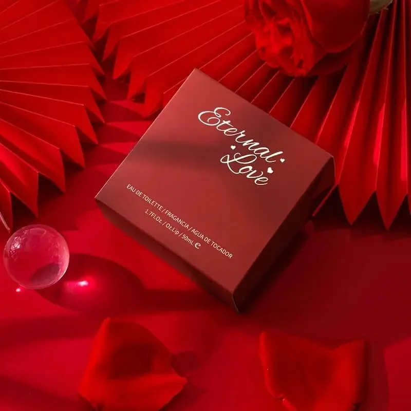 BrightSouq- ادو تویلت زنانه 50 میلی لیتری Eternal Love با رایحه گل رز - رایحه ای تازه و گلی