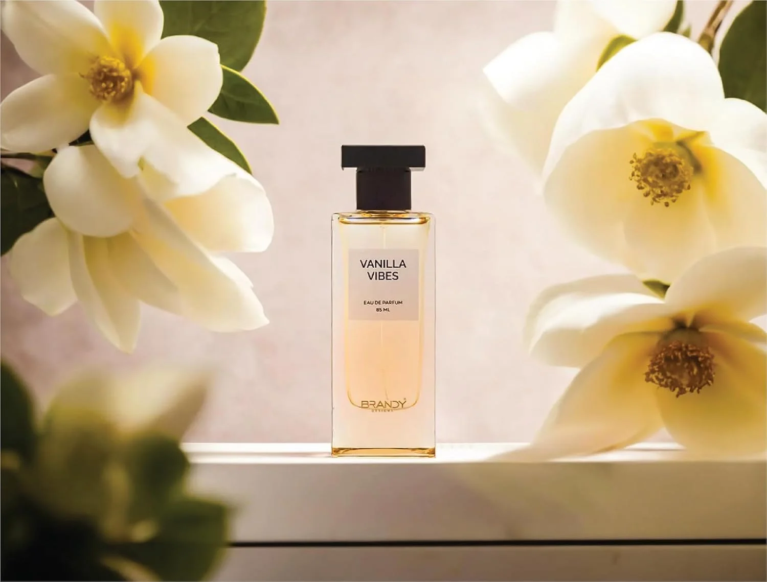 ادو پرفیوم VANILLA VIBES از Brandy Designs - 85 میلی لیتر رایحه ماندگار - مناسب برای مناسبت های خاص