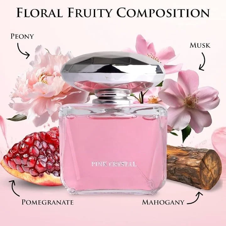 ادکلن زنانه برایت سوق مدل Silken Musk - 100 میلی لیتر | رایحه ماندگار، ملایم مشک و گل | عطر روزانه ظریف ساخت امارات
