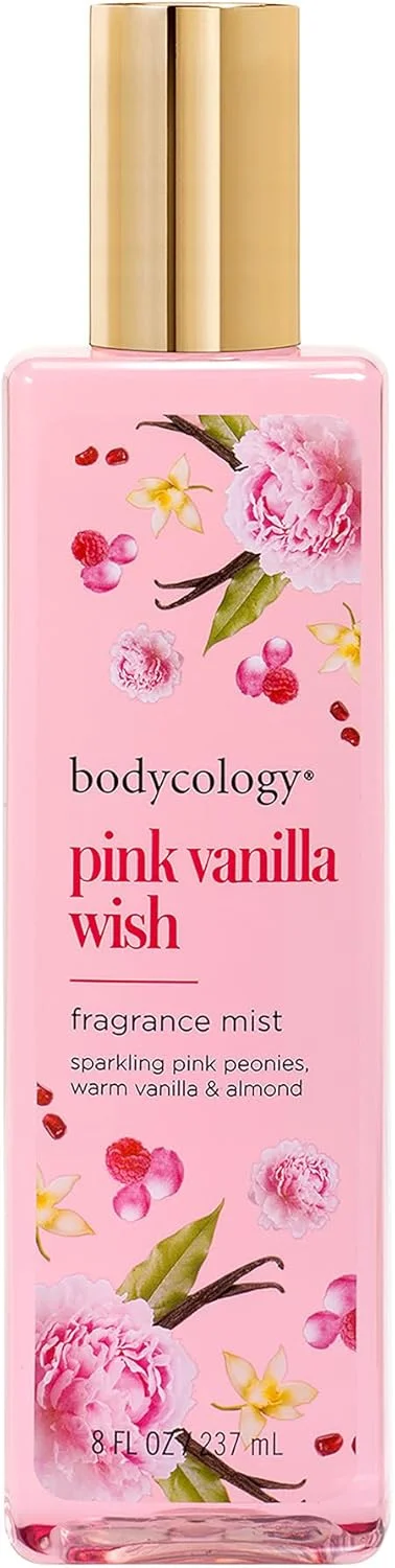 اسپری خوشبو کننده بدن بادی کالجی مدل Pink Vanilla Wish حجم 240 میلی لیتر