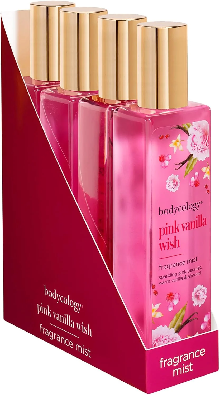 اسپری خوشبو کننده بدن بادی کالجی مدل Pink Vanilla Wish حجم 240 میلی لیتر اسپری خوشبو کننده بدن بادی کالجی مدل Pink Vanilla Wish حجم 240 میلی لیتر