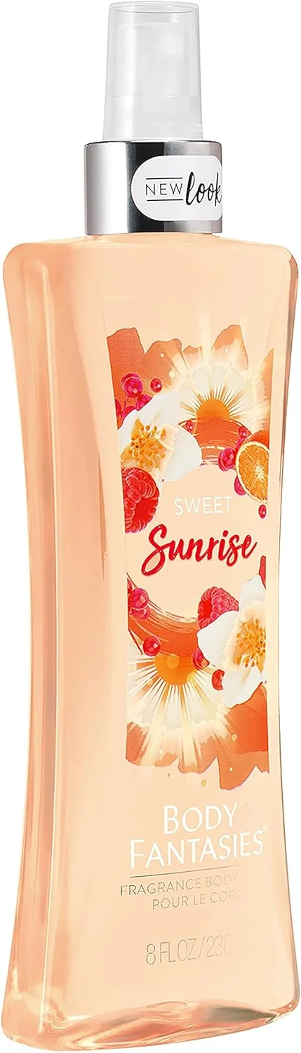 بادی فانتزیز، عطر اسپری بدن زنانه و دخترانه، سوییت سانرایز فانتزی بادی فانتزیز، عطر اسپری بدن زنانه و دخترانه، سوییت سانرایز فانتزی