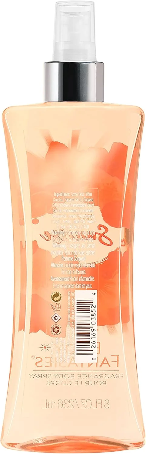 بادی فانتزیز، عطر اسپری بدن زنانه و دخترانه، سوییت سانرایز فانتزی بادی فانتزیز، عطر اسپری بدن زنانه و دخترانه، سوییت سانرایز فانتزی