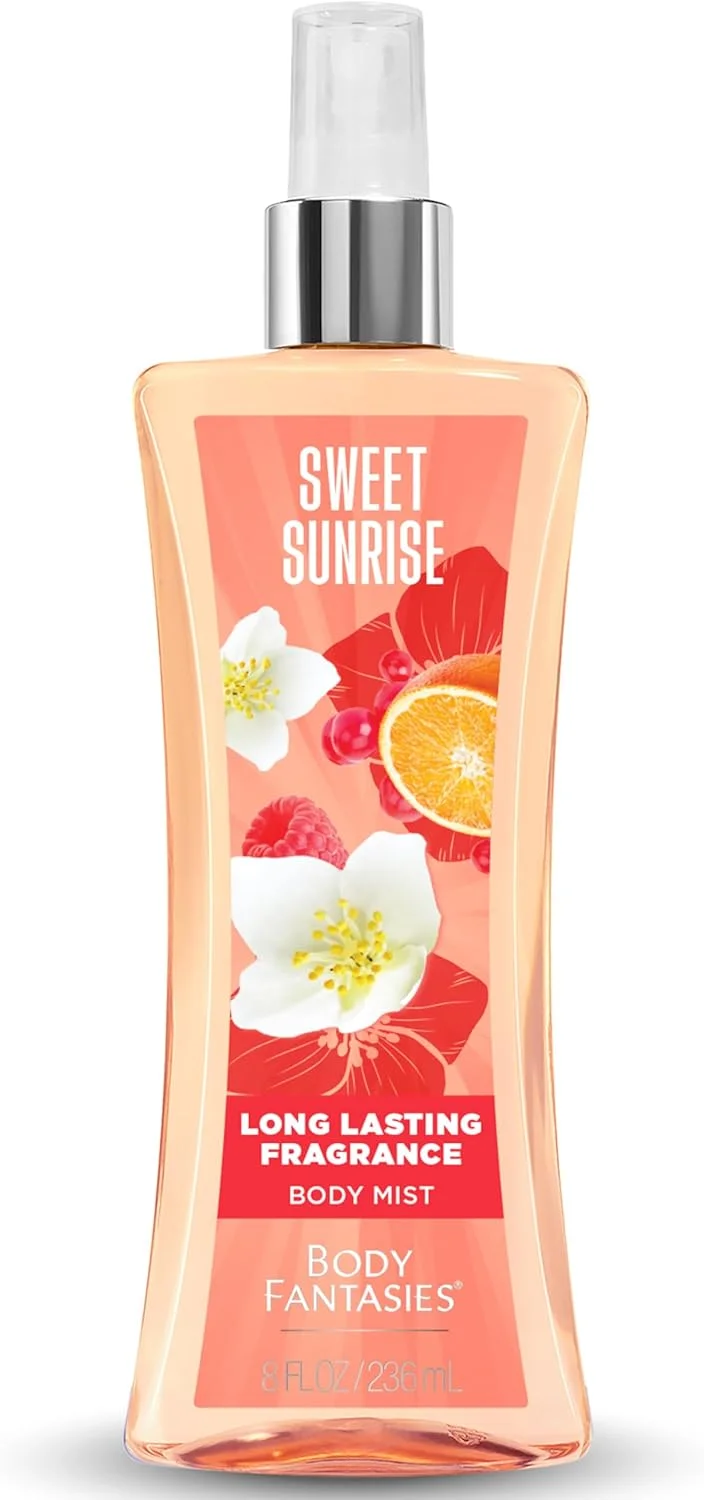 اسپری بدن معطر Body Fantasies Signature، Sweet Sunrise Fantasy، 8 اونس مایع