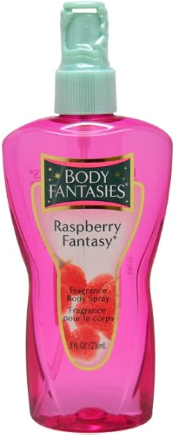 اسپری بدن زنانه Body Fantasies مدل Raspberry Fantasy - 236 میلی لیتر