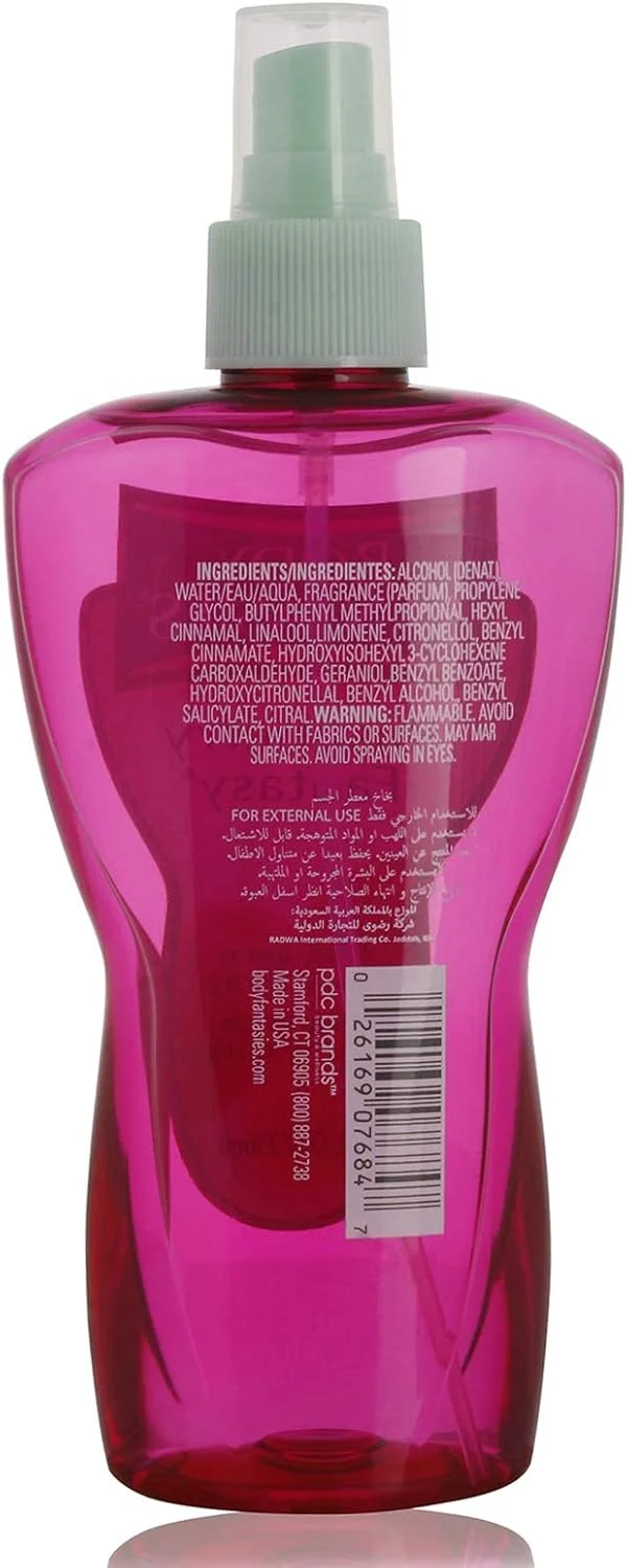 اسپری بدن زنانه Body Fantasies مدل Raspberry Fantasy - 236 میلی لیتر