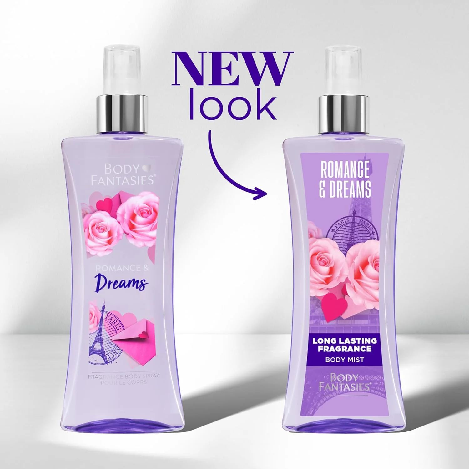 اسپری بدن معطر Body Fantasies Signature، Romance and Dreams، 8 اونس مایع اسپری بدن معطر Body Fantasies Signature، Romance and Dreams، 8 اونس مایع