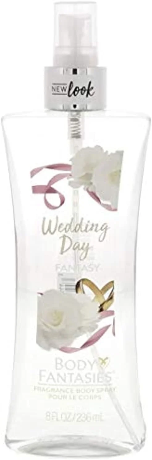 بادی فانتزیز سیگنچر عطر بادی میست زنانه و دخترانه مدل Wedding Day، اسپری بدن و عطر ماندگار 236 میلی لیتر، بدون گاز - گلی