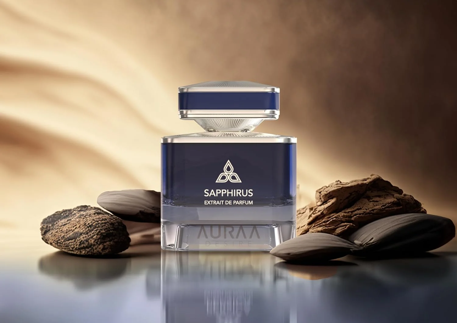 عطر ادکلن زنانه و مردانه Auraa Desire Sapphirus Extrait de Parfum (100 میلی لیتر)