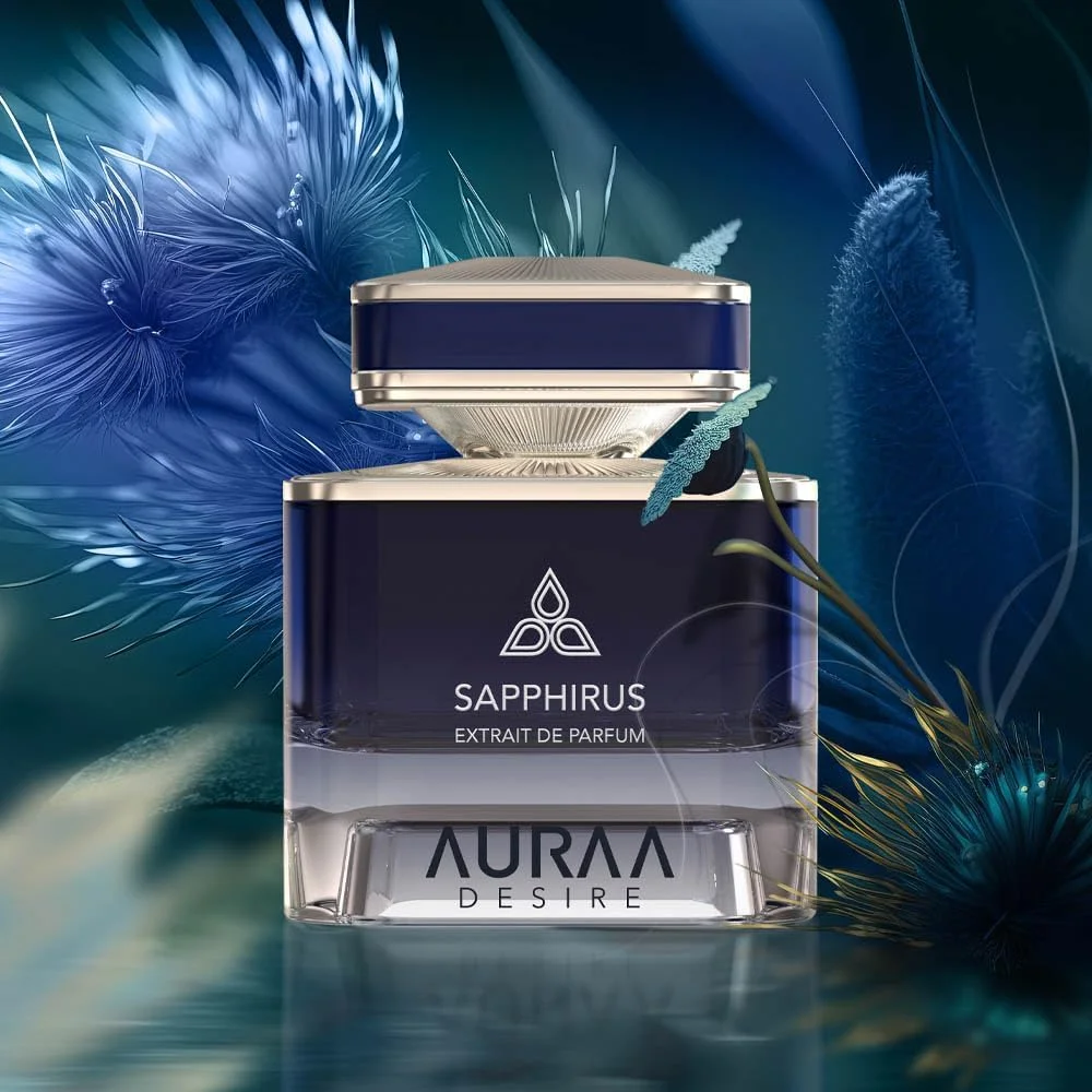 عطر ادکلن زنانه و مردانه Auraa Desire Sapphirus Extrait de Parfum (100 میلی لیتر)
