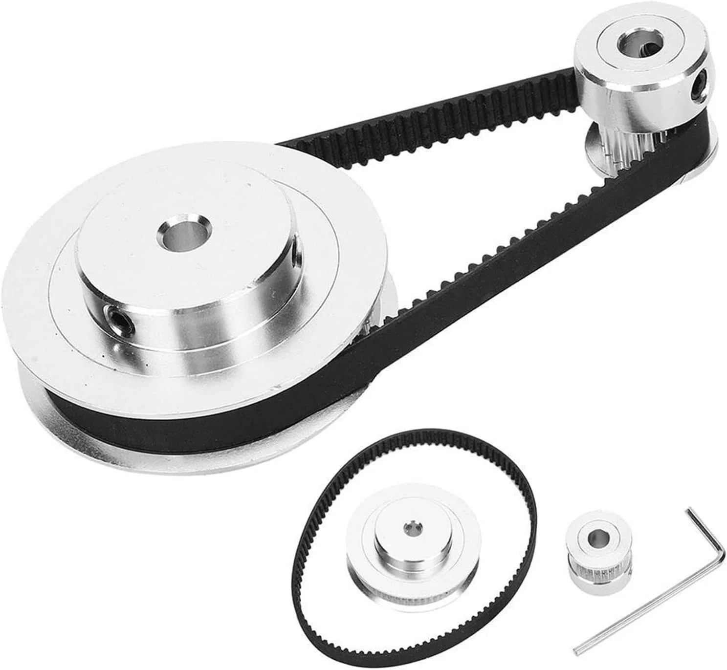 چرخ تسمه پولی SEMONE تسمه تایم پولی دندانه دار با دندانه و حلقه بسته