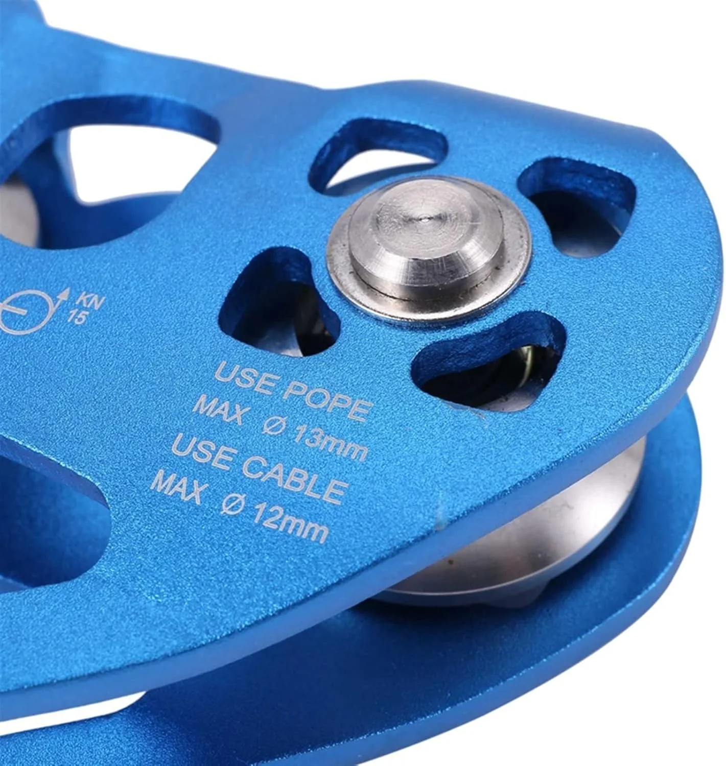 قرقره SEMONE طرح قلب، قرقره دوبل صعود، دستگاه صعود طناب فولادی، ترولی زیپ لاین پرسرعت