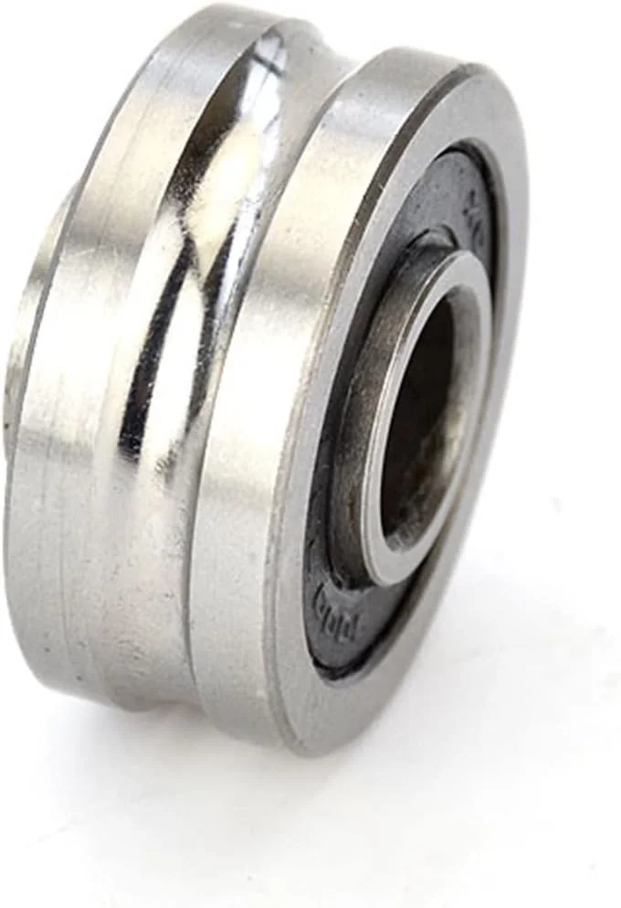 قرقره SEMONE تمام فولادی شیاردار، چرخ شیاردار، دستگاه گلدوزی/استریپر، غلتک قرقره بلبرینگ، ضد زنگ