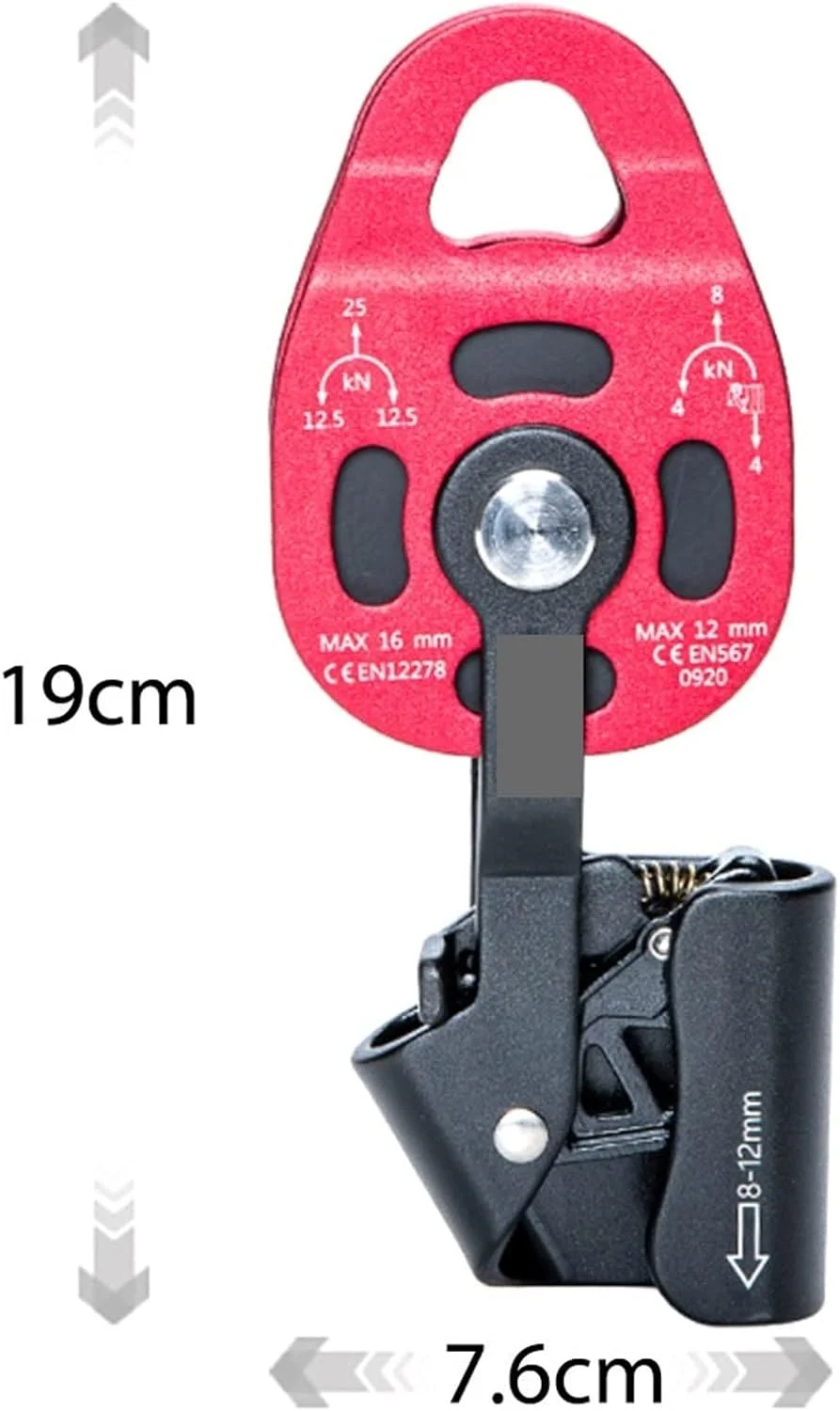 قرقره سنگین بالابر موبایل SEMONE، قرقره بالابر نصب کولر گازی، قرقره بالابر بکسل، قرقره نجات، دستگاه کشش جانبی ارتفاع