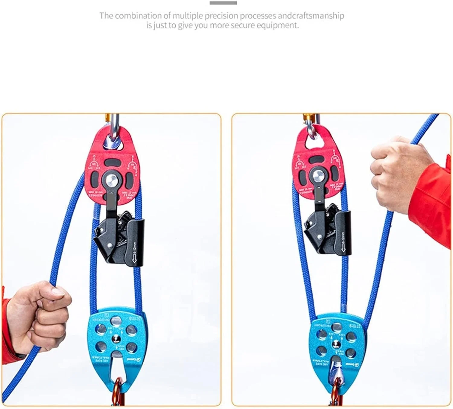 قرقره سنگین بالابر موبایل SEMONE، قرقره بالابر نصب کولر گازی، قرقره بالابر بکسل، قرقره نجات، دستگاه کشش جانبی ارتفاع