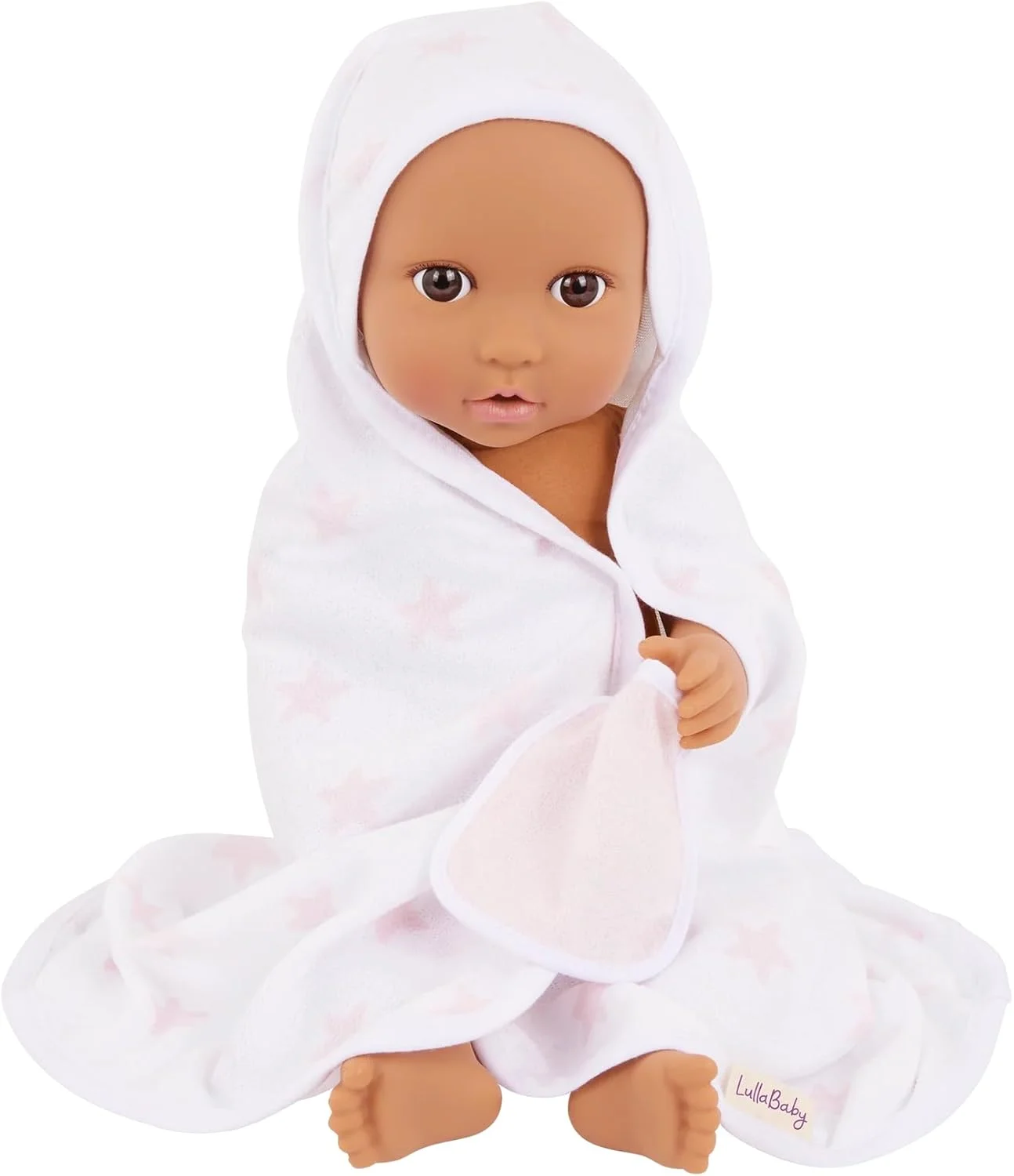 LullaBaby - ست مد 13 تکه - لباس عروسک نوزاد - لباس خواب، لباس و لوازم جانبی حمام - بازی تخیلی - اسباب بازی برای کودکان 2 سال به بالا - ست لباس عروسک نوزاد