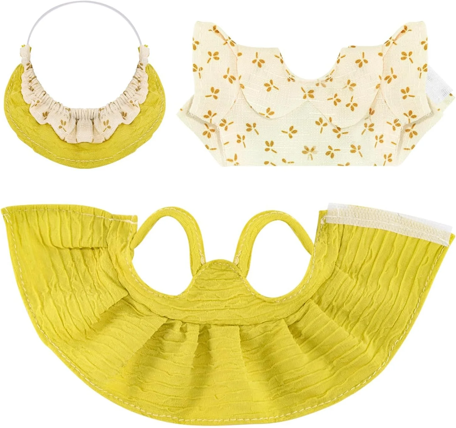 لباس عروسک 17 سانتی متری، لباس های عروسکی زیبا مناسب برای لوازم جانبی عروسک ها، لباس برای عروسک پولیشی 17 سانتی متری، طراحی شده برای لباس های لابوبو، لباس های مد روز ممتاز با لوازم جانبی