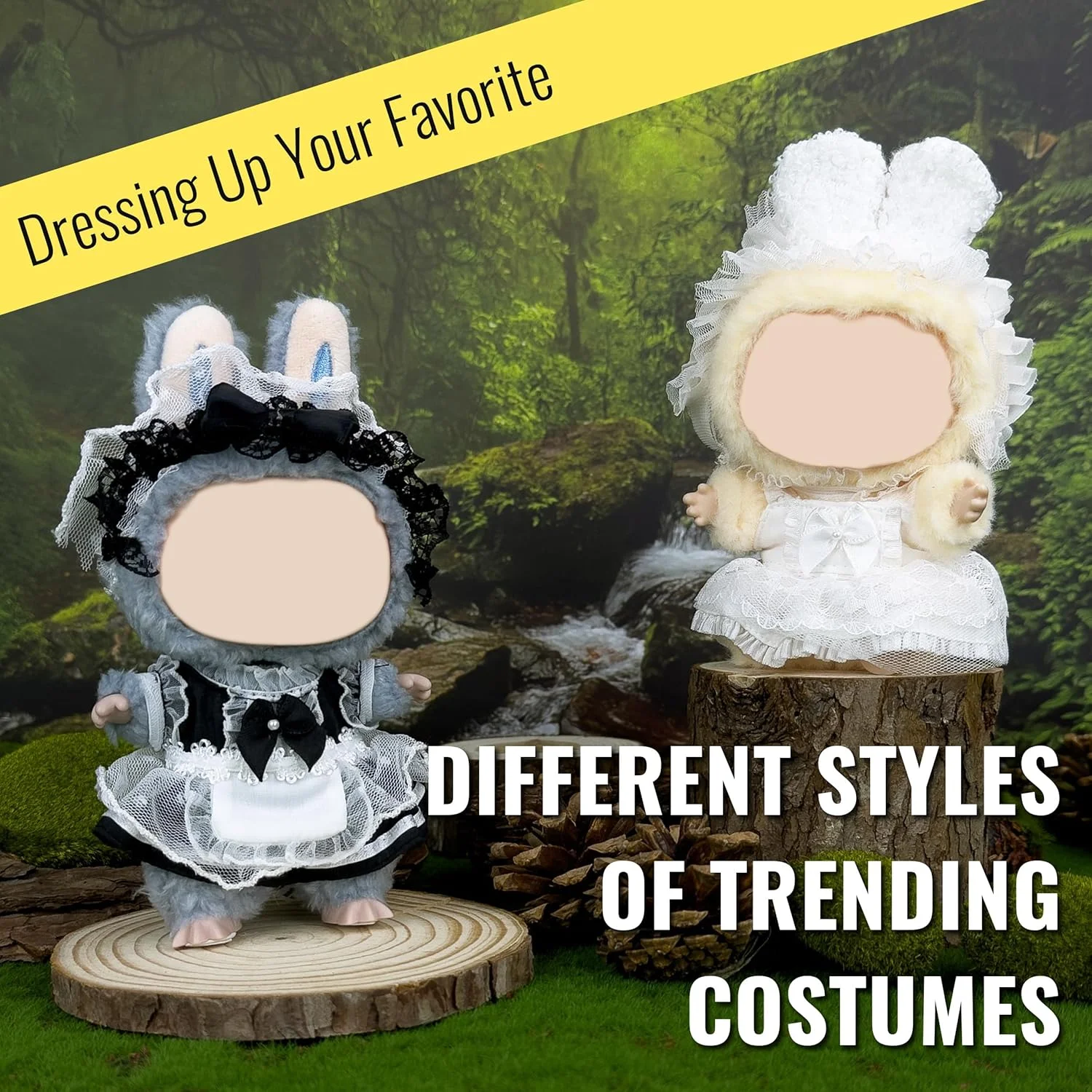 لباس های مد روز برای لابوبو، لباس عروسک 17 سانتی متری به همراه لوازم جانبی، لباس های مد روز با کیفیت عالی به همراه لوازم جانبی، بسته لباس و استایل شیک و لوکس عروسک، عروسک شامل نمی شود (مشکی) لباس های مد روز برای لابوبو، لباس عروسک 17 سانتی متری به همراه لوازم جانبی، لباس های مد روز با کیفیت عالی به همراه لوازم جانبی، بسته لباس و استایل شیک و لوکس عروسک، عروسک شامل نمی شود (مشکی)