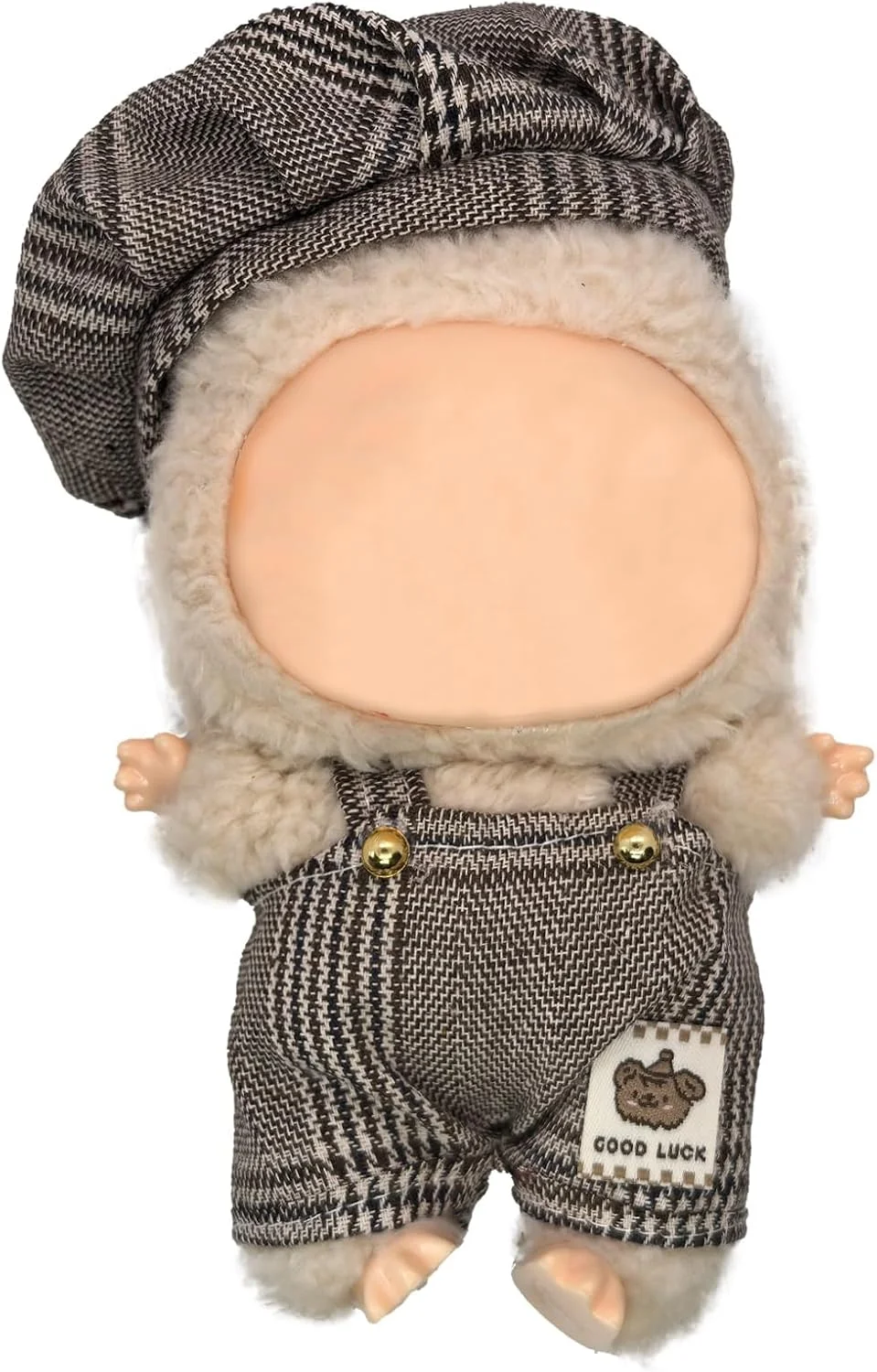 لباس عروسک لابوبو KASTWAVE، ست لباس خرس با کلاه، 17 سانتی متر، لوازم جانبی شیک و دوست داشتنی (عروسک شامل نمی شود) لباس عروسک لابوبو KASTWAVE، ست لباس خرس با کلاه، 17 سانتی متر، لوازم جانبی شیک و دوست داشتنی (عروسک شامل نمی شود)