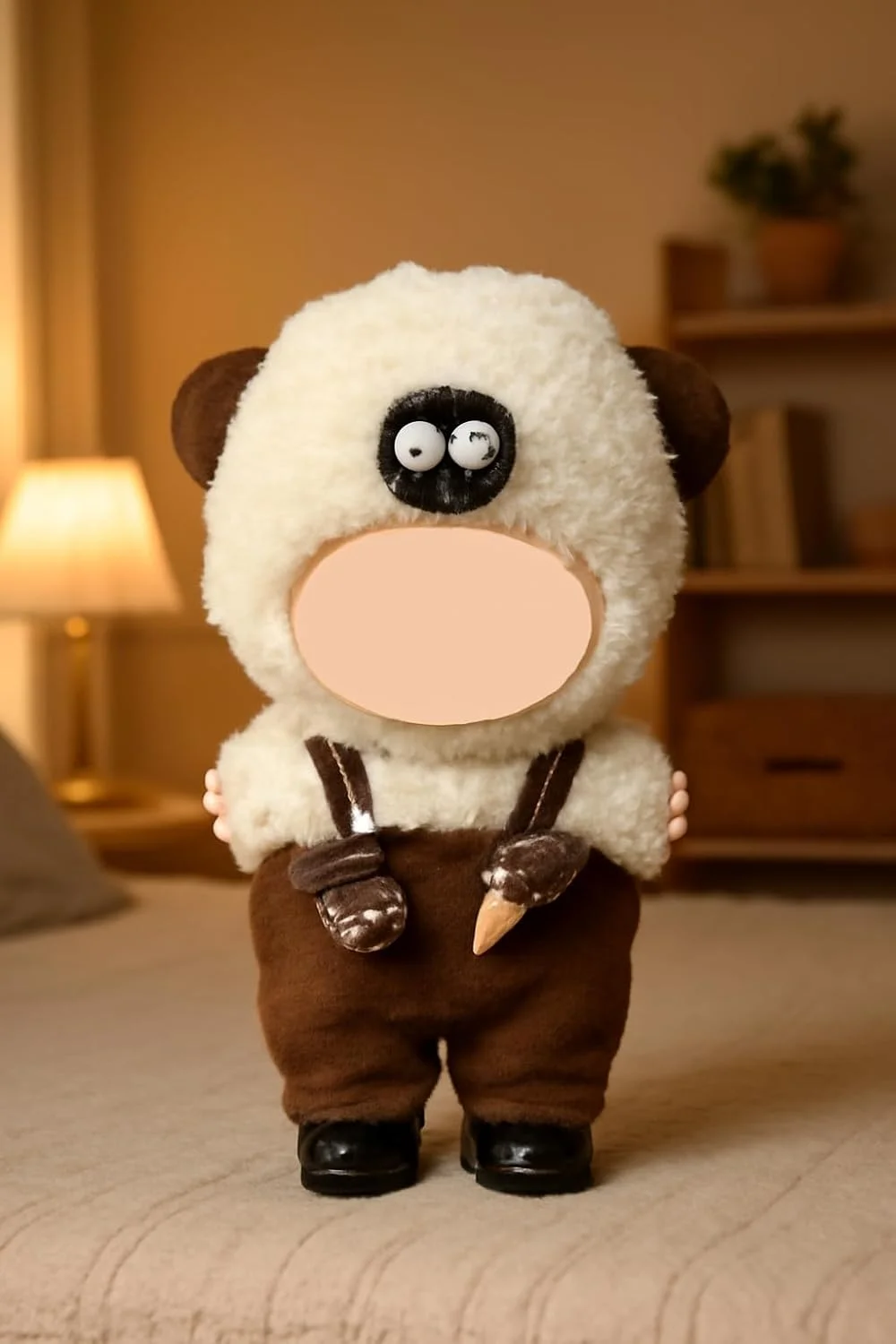 ست لباس بافتنی قلاب بافی برای عروسک لابوبو 17 سانتی متری، کلاه، تاپ و سرهمی 3 تکه دست ساز، لوازم جانبی لباس عروسک نخ نرم برای کلکسیونرها (عروسک شامل نمی شود) ست لباس بافتنی قلاب بافی برای عروسک لابوبو 17 سانتی متری، کلاه، تاپ و سرهمی 3 تکه دست ساز، لوازم جانبی لباس عروسک نخ نرم برای کلکسیونرها (عروسک شامل نمی شود)