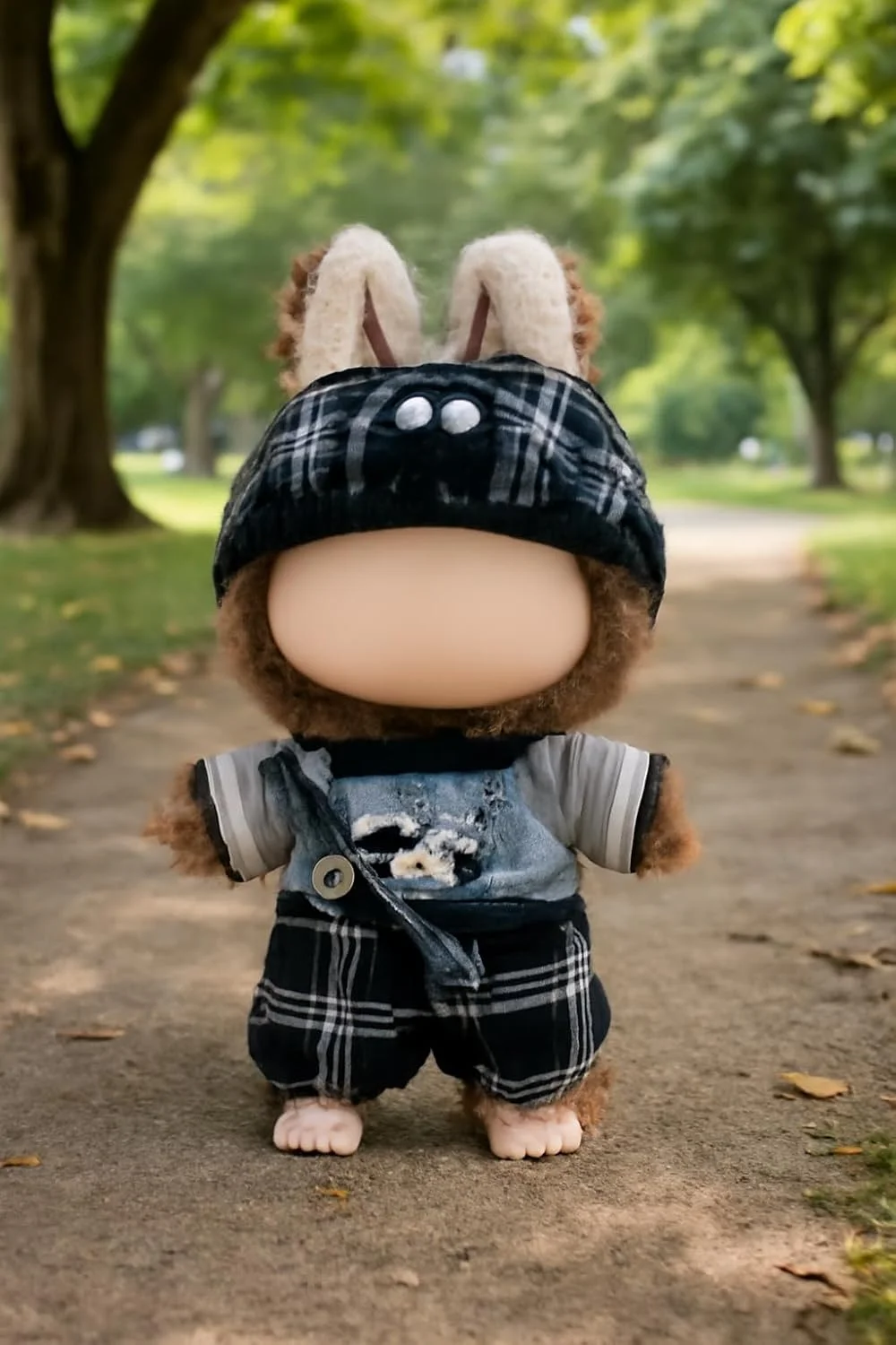 ست لباس 3 تکه KASTWAVE برای عروسک لابوبو، شامل سرهمی، تی شرت و کلاه بامزه، لوازم جانبی لباس پوشیدن شایان ستایش برای عروسک های 17 سانتی متری (عروسک شامل نمی شود) ست لباس 3 تکه KASTWAVE برای عروسک لابوبو، شامل سرهمی، تی شرت و کلاه بامزه، لوازم جانبی لباس پوشیدن شایان ستایش برای عروسک های 17 سانتی متری (عروسک شامل نمی شود)