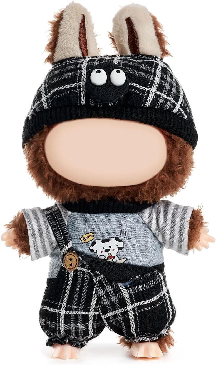 ست لباس 3 تکه KASTWAVE برای عروسک لابوبو، شامل سرهمی، تی شرت و کلاه بامزه، لوازم جانبی لباس پوشیدن شایان ستایش برای عروسک های 17 سانتی متری (عروسک شامل نمی شود) ست لباس 3 تکه KASTWAVE برای عروسک لابوبو، شامل سرهمی، تی شرت و کلاه بامزه، لوازم جانبی لباس پوشیدن شایان ستایش برای عروسک های 17 سانتی متری (عروسک شامل نمی شود)